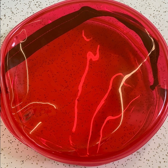 Pink Victoria’s Secret Clear Makeup Bag - Picture 3 of 3